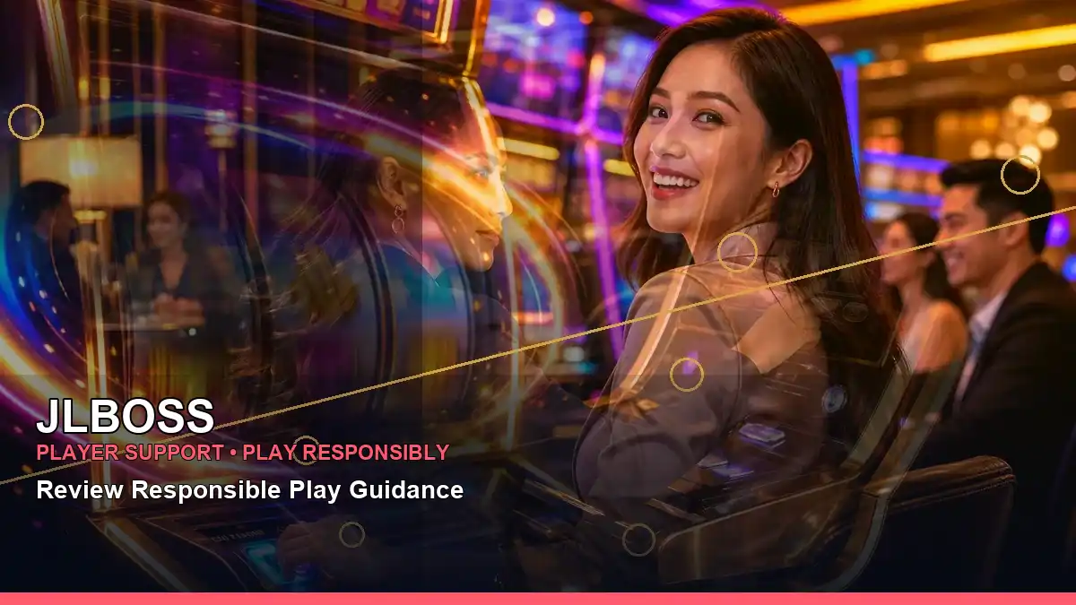 JLBOSS VIP casino lounge rewards presented in a high-energy diagonal layout for Philippine players